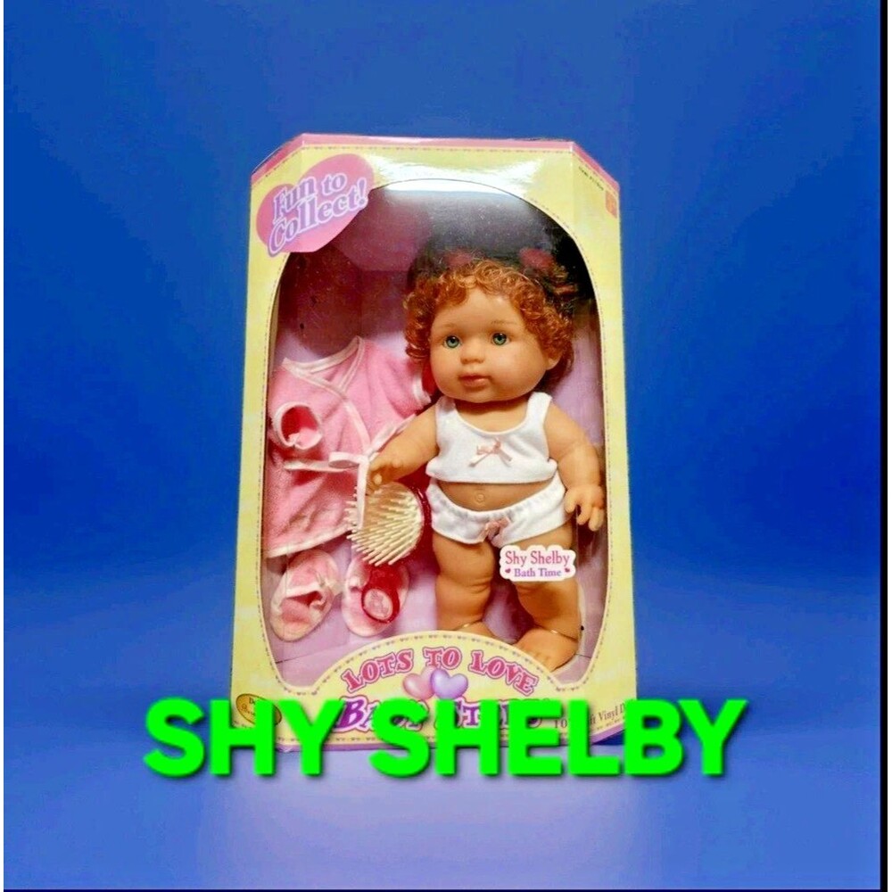 NRFB JC Toys Berenguer LOTS TO LOVE 💗 Baby Steps SHY SHELBY Doll 10" Vinyl HTF